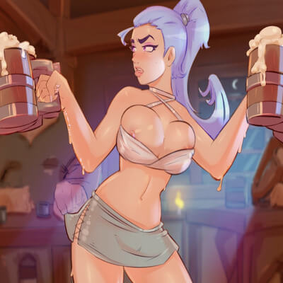 Play Luna in the Tavern v.40 Sex Game